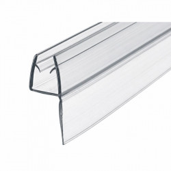 Nẹp cửa kính Hafele 950.06.650 8-10mm 2170mm nhựa