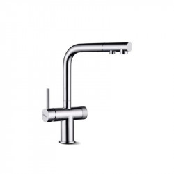 Vòi rửa bát dây rút 3 đường nước Nobinox MIRA NX333