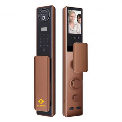 Khóa điện tử Hubert HB CGI5F Amber Gold