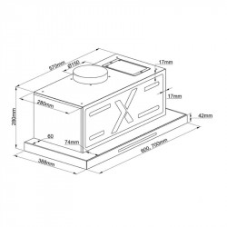 Hút mùi GrandX GX H70X8Plus