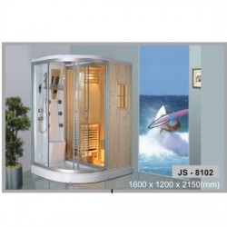 Phòng tắm xông hơi khô kết hợp ướt Govern JS 8102